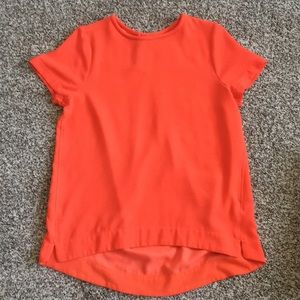 DONATED! 🌸 Orange High Low Top